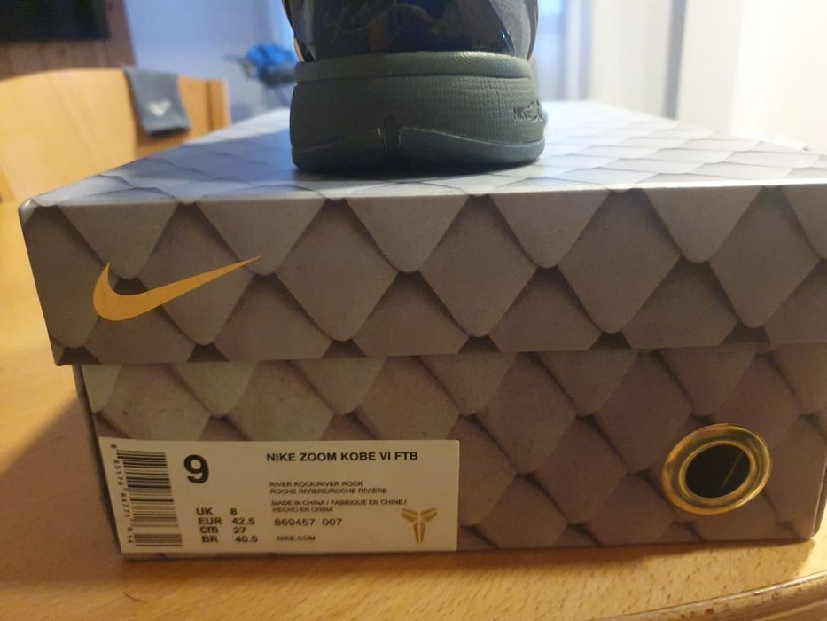 Nike kobe 6, VI fade to black