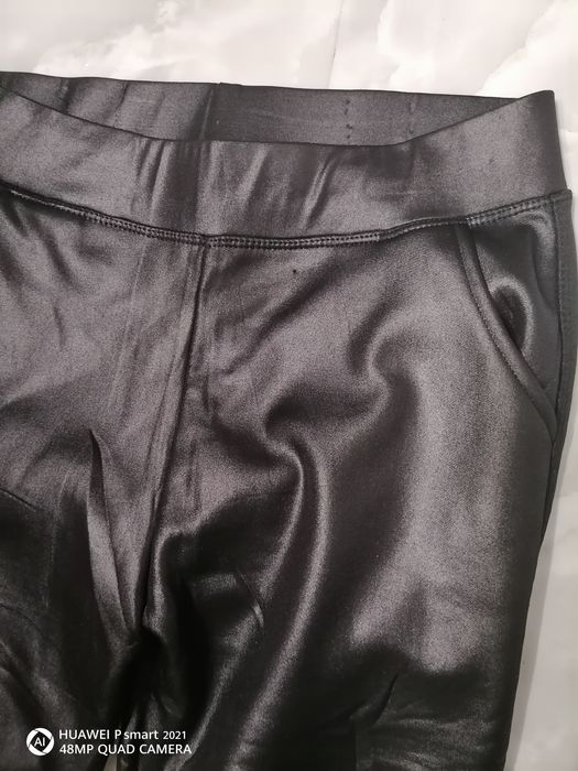 Colanți imitație piele