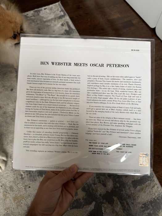 Vinyl Ben Webster Meest Oscar Peterson