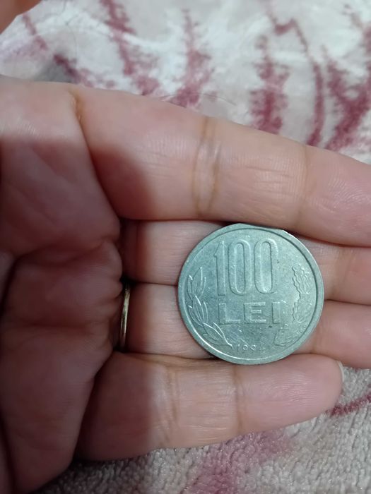 Moneda veche de 100 de lei din anul 1994