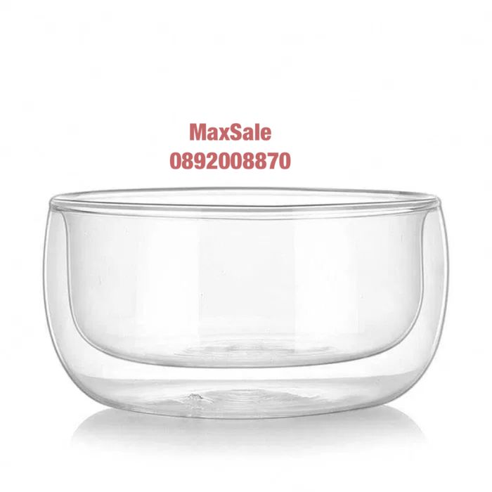 Двустенни овални купи за храна 500 мл закуска десерт