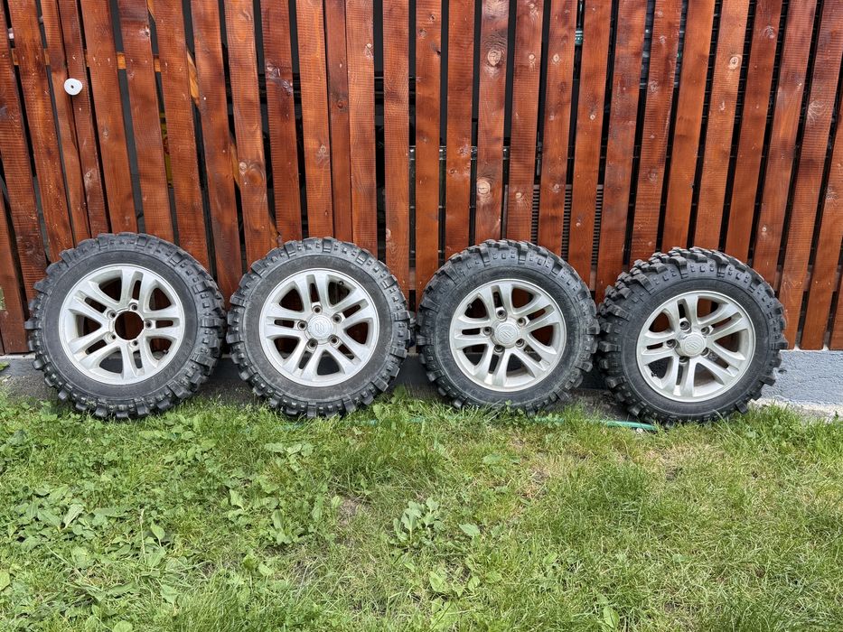 Jante aliaj + cauciucuri simex pentu Suzuki Grand Vitara (1998 -2005)