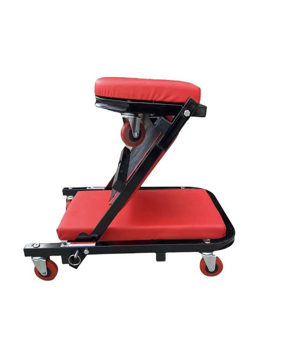 Сгъваема автомобилна лежанка- работен стол за сервиз STAHLMAYER