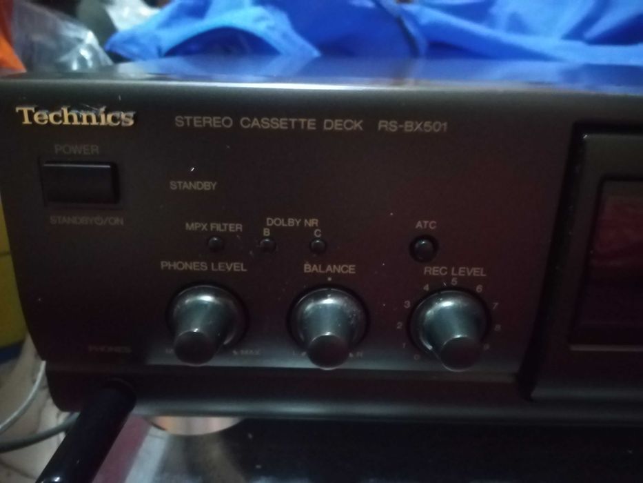Casetofon/Deck Technics RS BX501, autoreverse, Japan