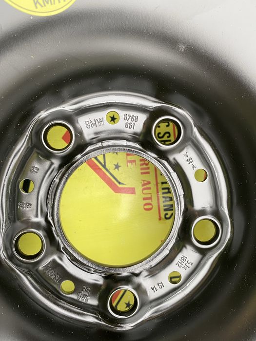 Roata rezerva slim originala BMW X2 seria1 F40 125/70/18 5X112 Dot1222