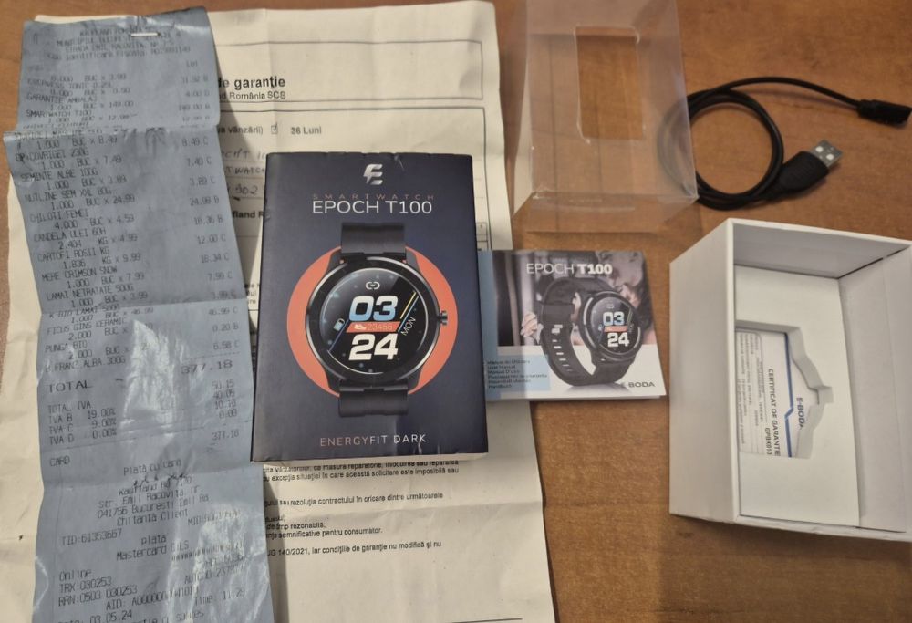 Ceas inteligent Smartwatch E-Boda Epoch T100