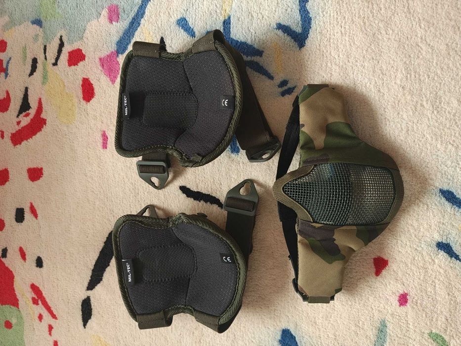 Protecție pentru genunchi,tactice, airsoft,mil-tec.