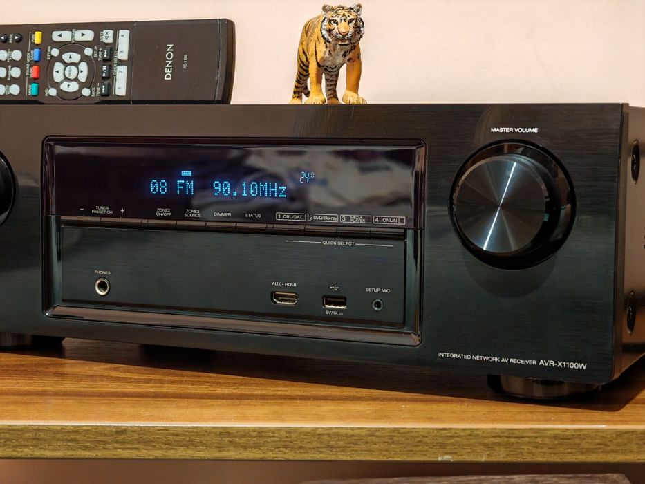 Denon AVR-X1100W 7.2 Channel. Bluetooth,Usb,Hdmi,Wi-Fi,Ethernet.Ca nou