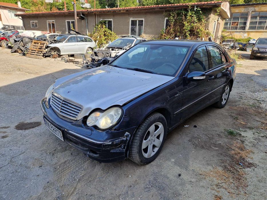 Mercedes W203 C200Kompressor 163кс M271 ръчка седан НА ЧАСТИ!