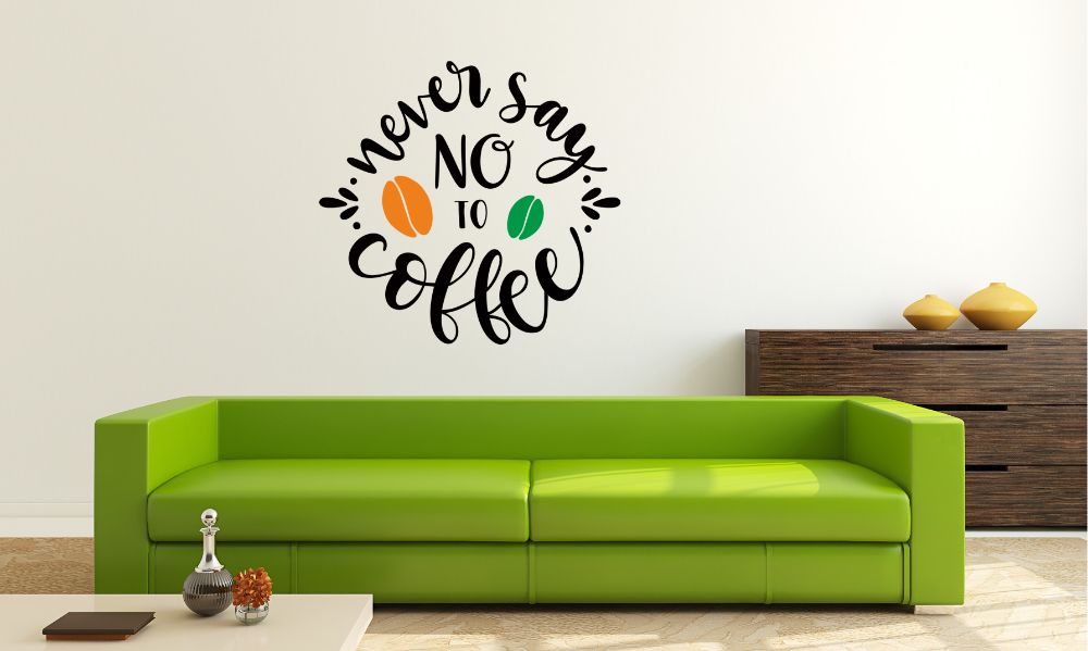 Stickere decor perete cafea, bucatarie, cafenea, bar, coffee