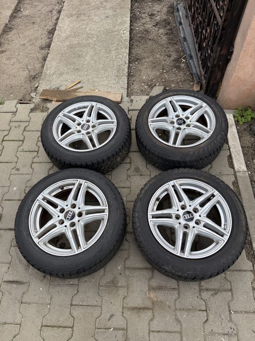 Vand set cauciucuri cu jante aliaj r16 vw  5x112 108 r16 ford logan