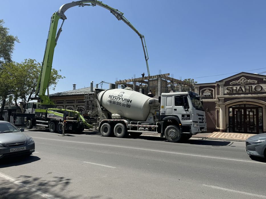 Готовый бетон Тайор бетон етказиб берамиз. beton va beton mahsulotlari