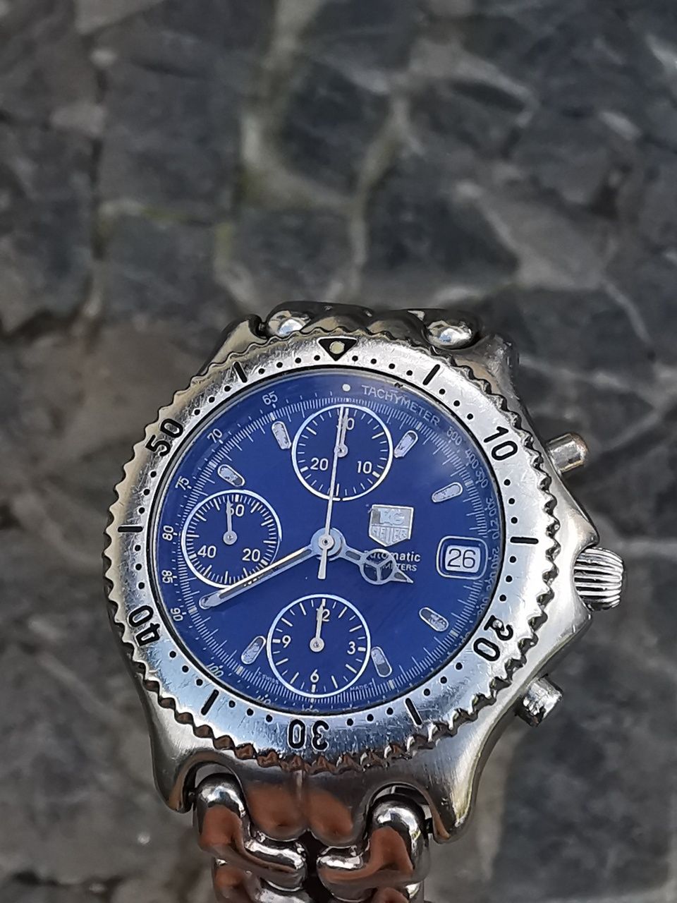 Ceas Tag Heuer Automatic Chronograph CG2111RO 38 mm Funct