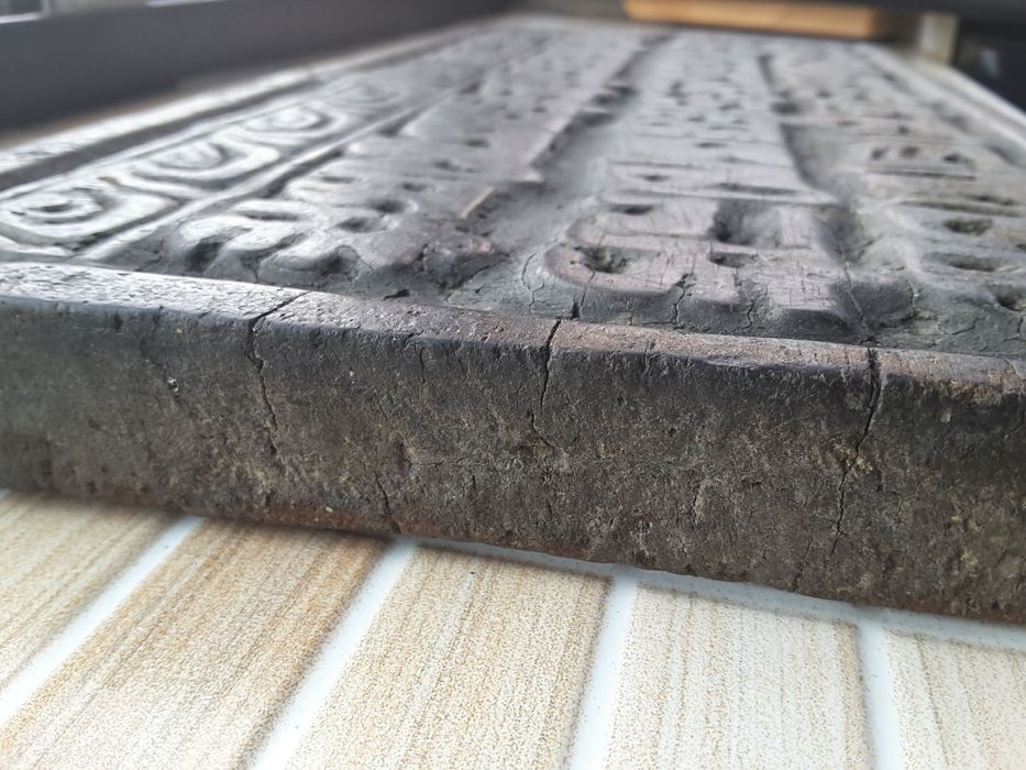 Placheta templu Tibet foarte veche