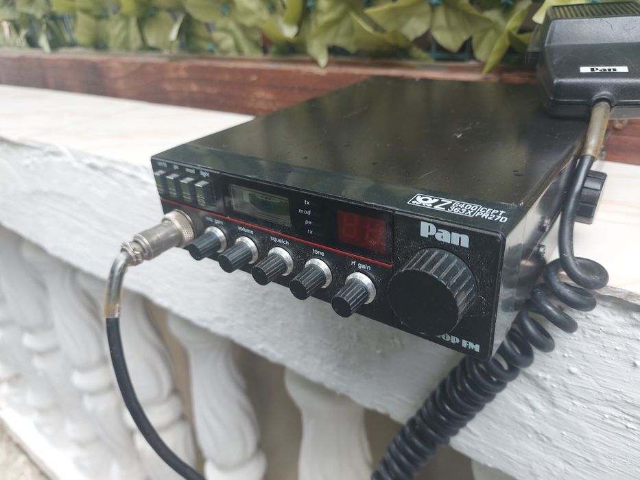 Stație CB vintage Pan Mega Top Fm