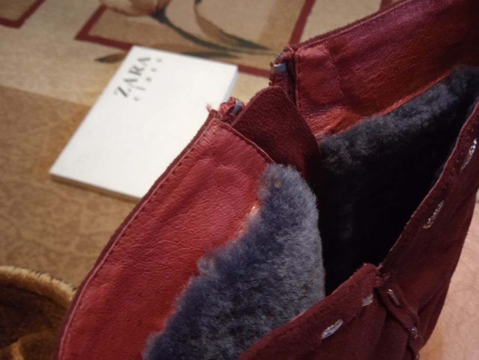 Женские сапоги ZARA
