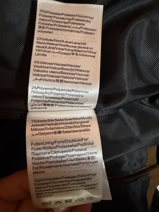 Ново мъжко палто Tom tailor със съдържанке на вълна