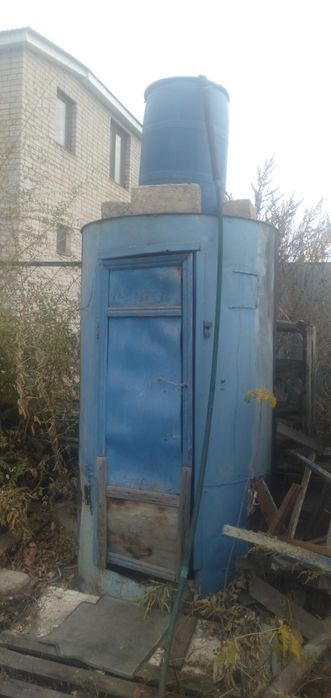 Душ летний железный
