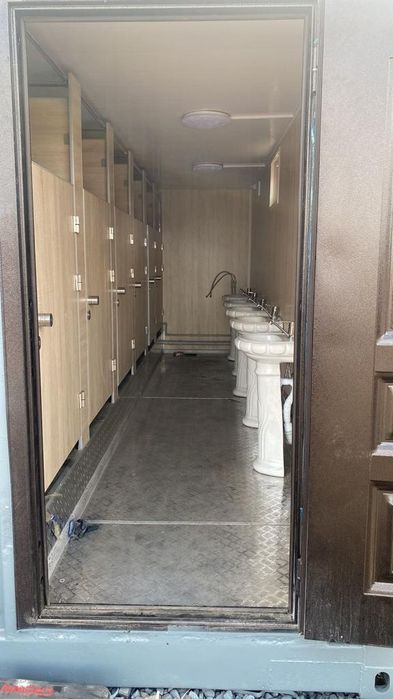 Модульный туалет на базе контейнера