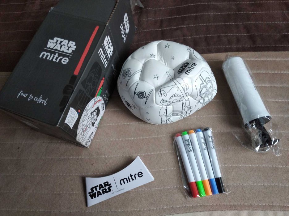 Star Wars Darth Vader Mitre Mini Ball- топка за оцветяване или игр