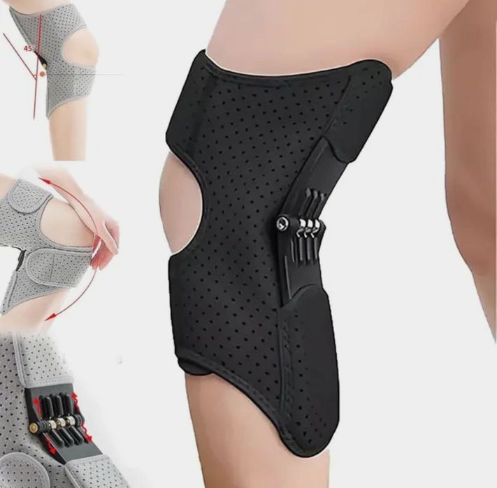 Наколенники для колена с пружиной