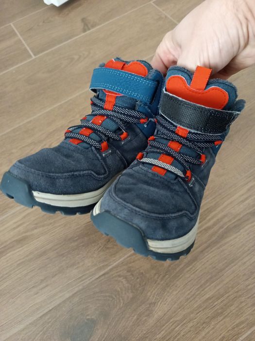 Ghete iarna copii Quechua 29 bocanci pantofi decathlon impermeabile