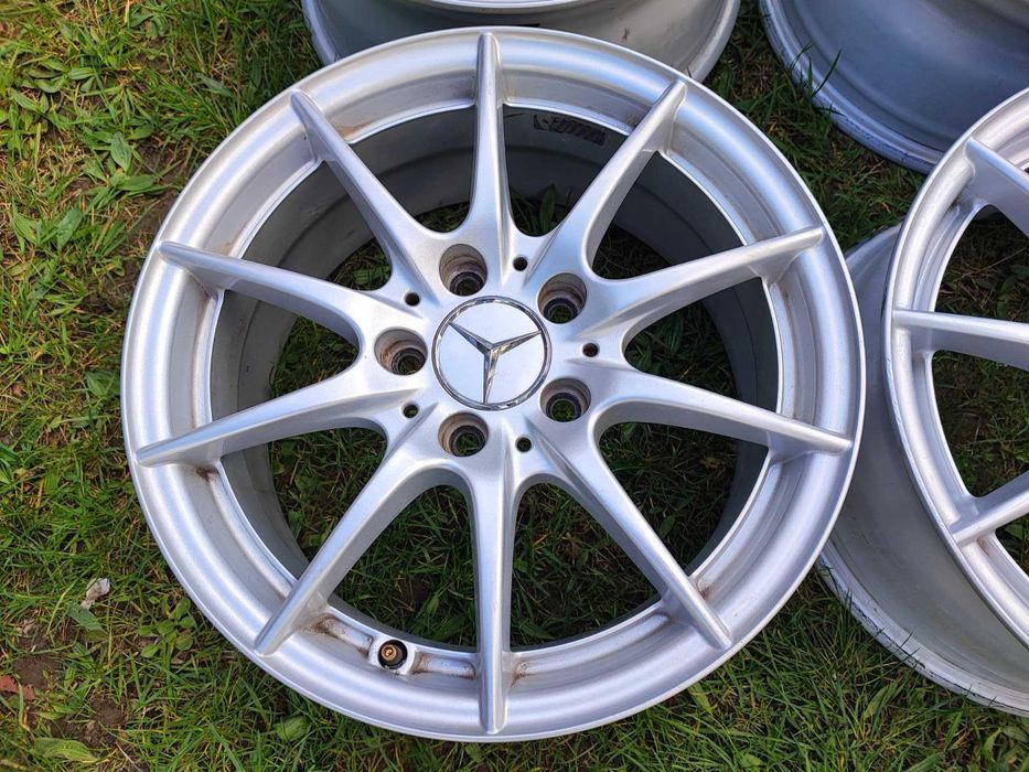 Mercedes/Мерцедес - 16 цола 5x112; 4 бр. Оригинални лети джанти
