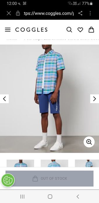 POLO Ralph Lauren Oxford  Custom Fit / L  НОВО! ОРИГИНАЛ! Мъжка Риза!