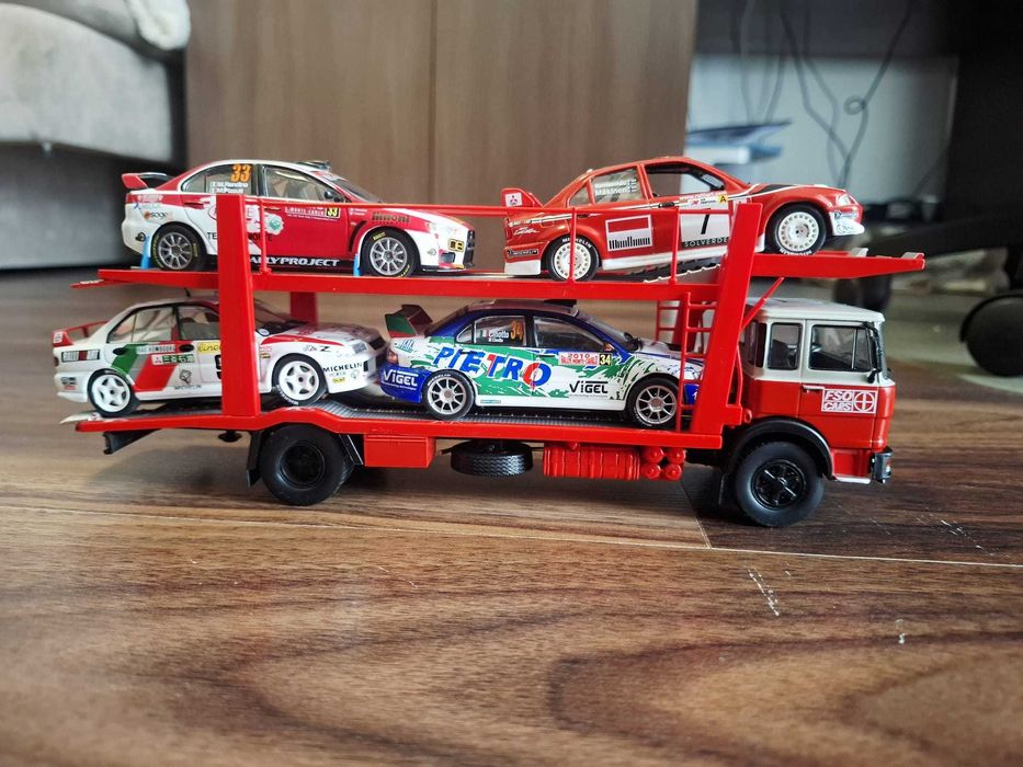 Macheta camion transportor auto Fiat 684N H