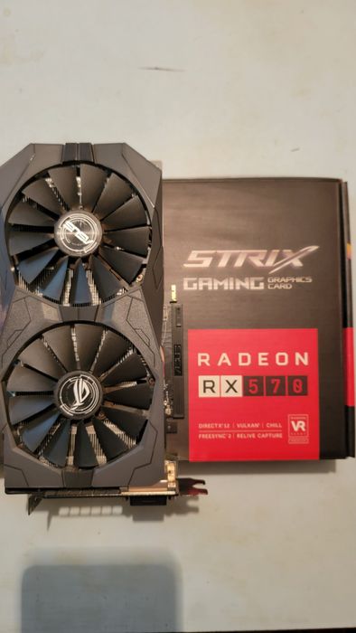 Видеокарта ASUS RX 570 4G