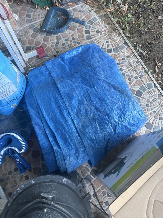Piscina 400 x 211 x 81   + filtru nisip + accesorii
