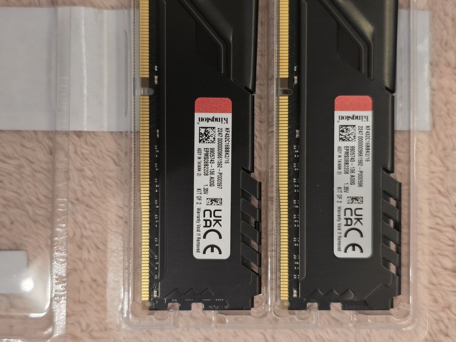 Kingston fury 16gb 3200Mhz (2 x 8gb)