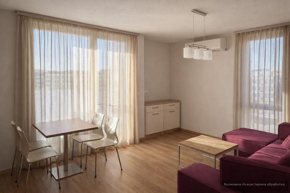 Дава се под наем Двустаен апартамент в София, Обеля 2 - 60 кв.м за 648.21 € - Снимка #1