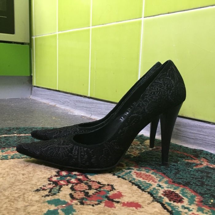 Туфли женские черные