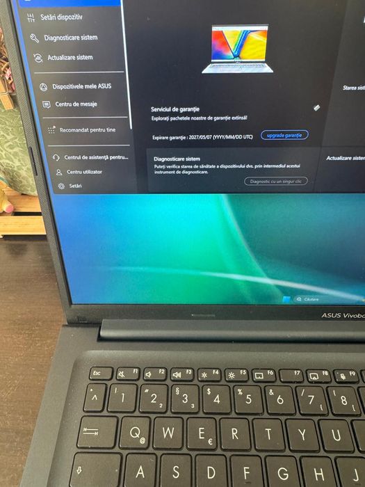 Asus VivoBook NOU Garanție 2027 Display 17,3 X1704 i7-1335 RAM 40GB și Nvme 2TB Bateria 35 cicluri