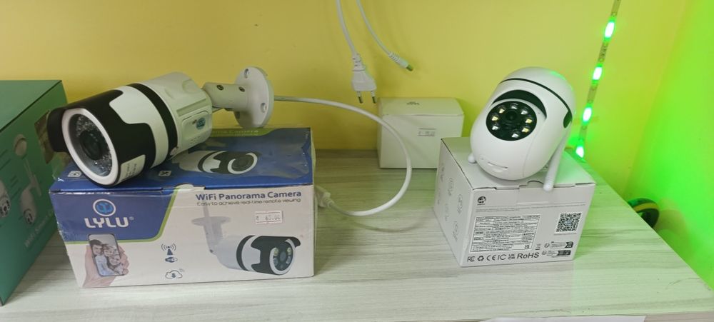 Камери за видеонаблюдение 12mpx + sd карта + монтаж