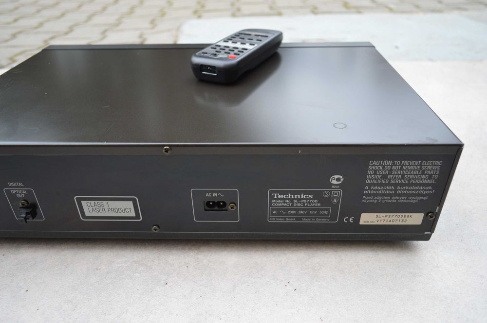 Cd player Technics SL-PS 770 D cu telecomanda