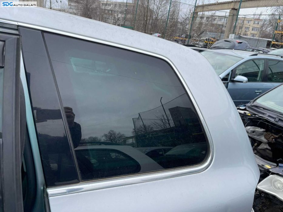 Geam Sticla Fix de pe Aripa Caroserie Stanga Spate Volkswagen Touareg 7L 2003 - 2010