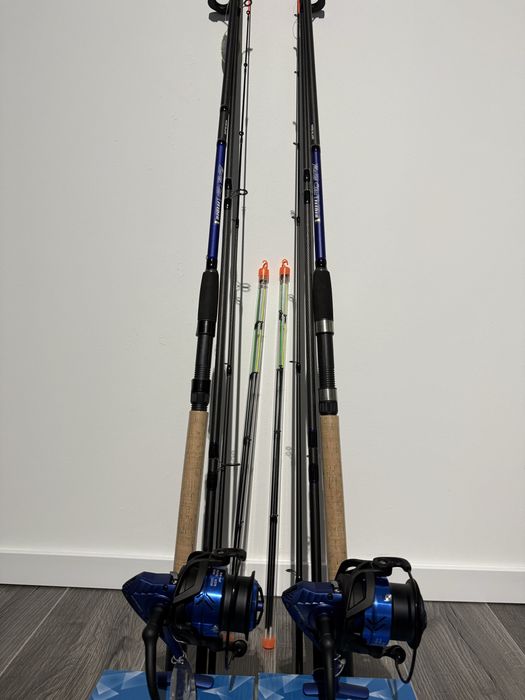 Set Feeder 2 lansete Wind TFD-05 3.6 m + 2 Mulinete R28 6000