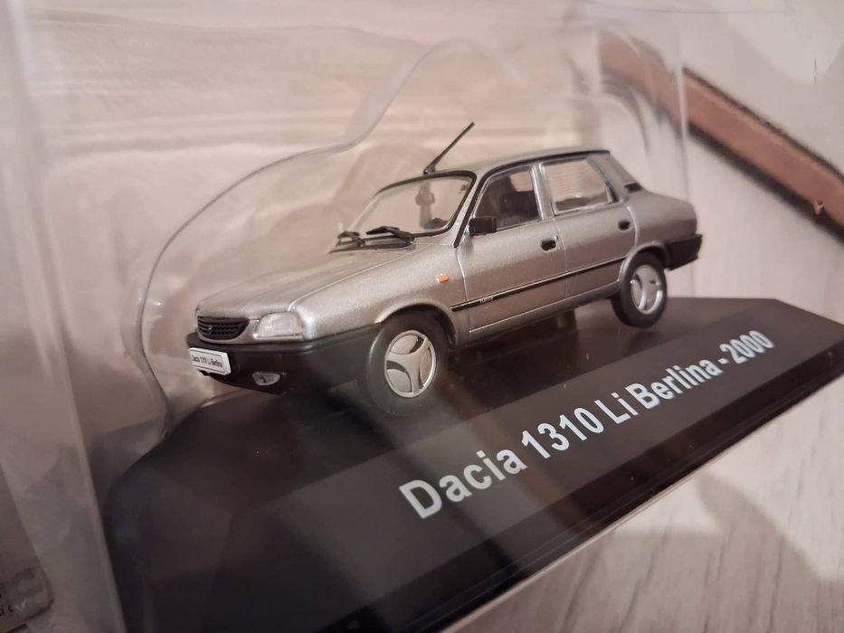 Macheta noua Dacia 1310 LI Berlina, scara 1:43 + revista