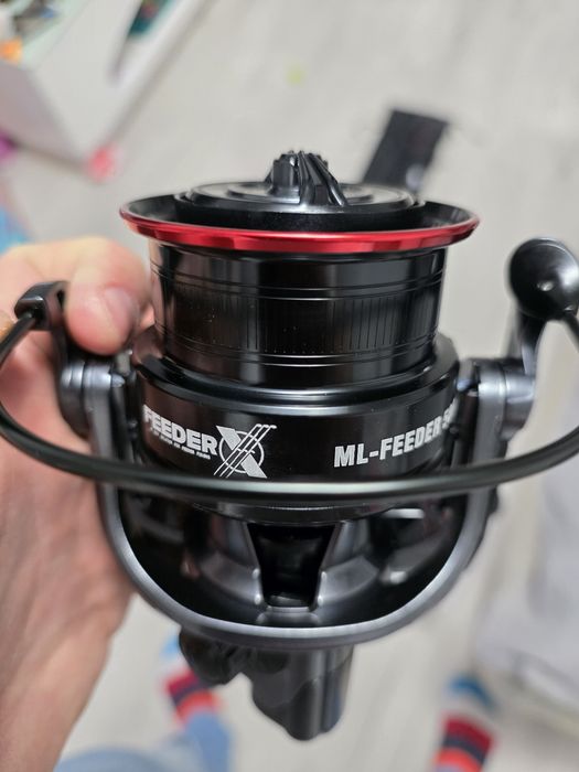 Combo Bat FeederX Carp Method Feeder 3.36m, 45g, 3+4 buc + mulineta FeederX ML 5000.