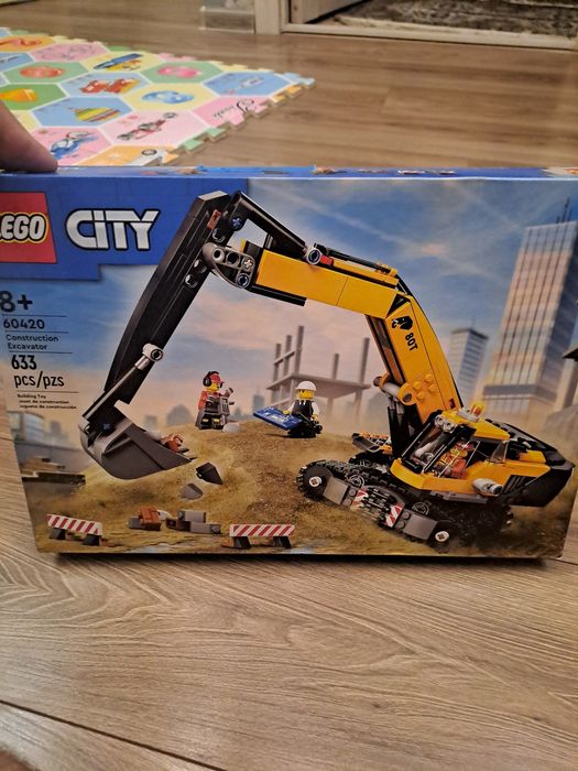 Набор lego city экскаватор