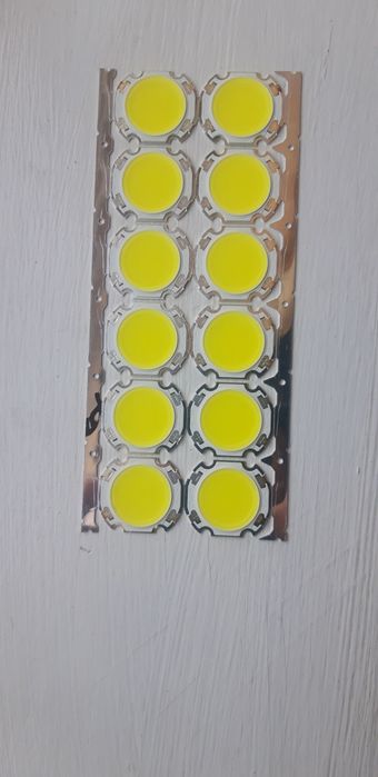 LED светодиод ,цвет белый, 6 вать ,12 вольт