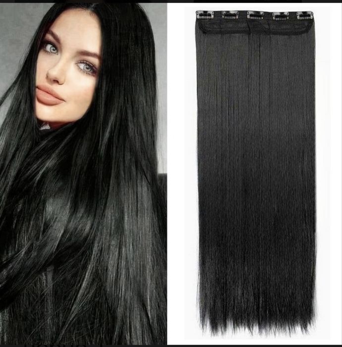 Нови черни треси екстеншън 21€