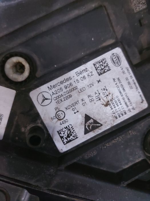 Far led multibeam stânga,original, A2059061506