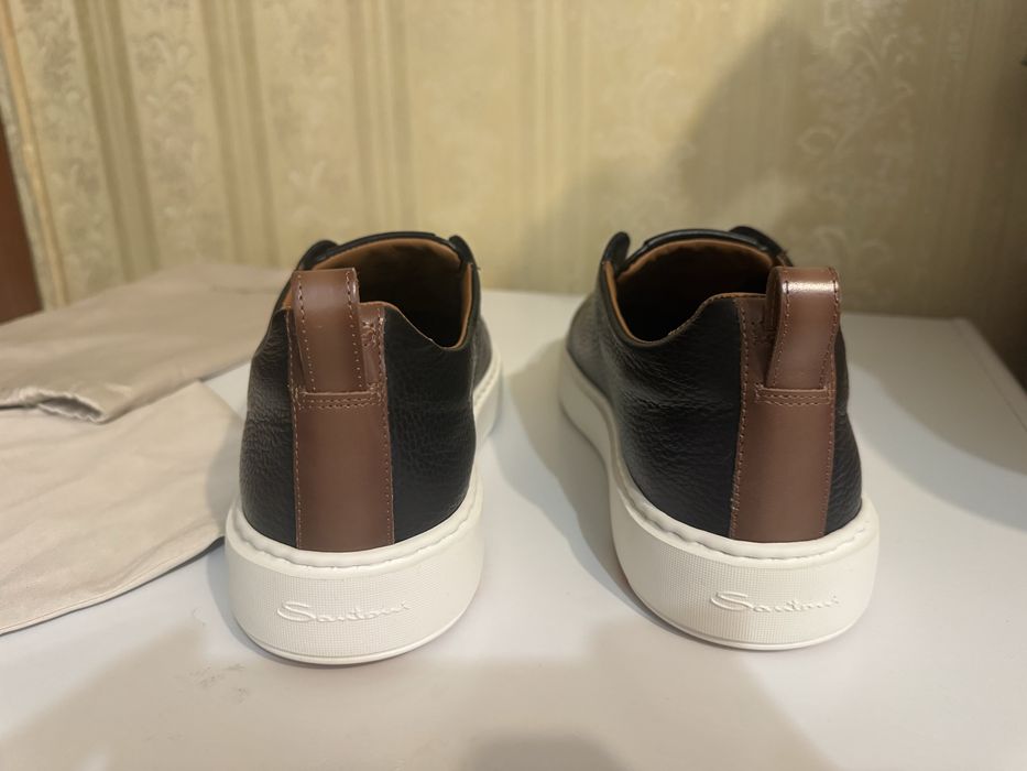 Обувь мужская  Santoni оригинал