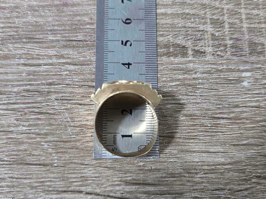 Златен пръстен мъжки Mercedes