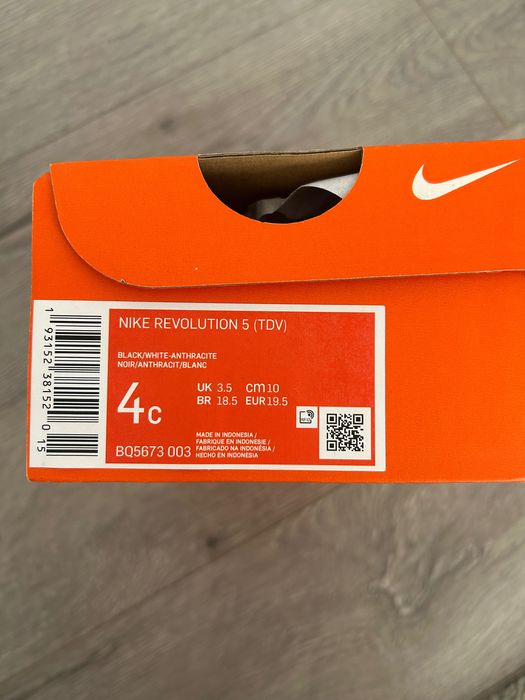 Nike revolution 5, размер 19.5