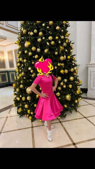 Рейтинговое платье для спортивно-бальных танцев