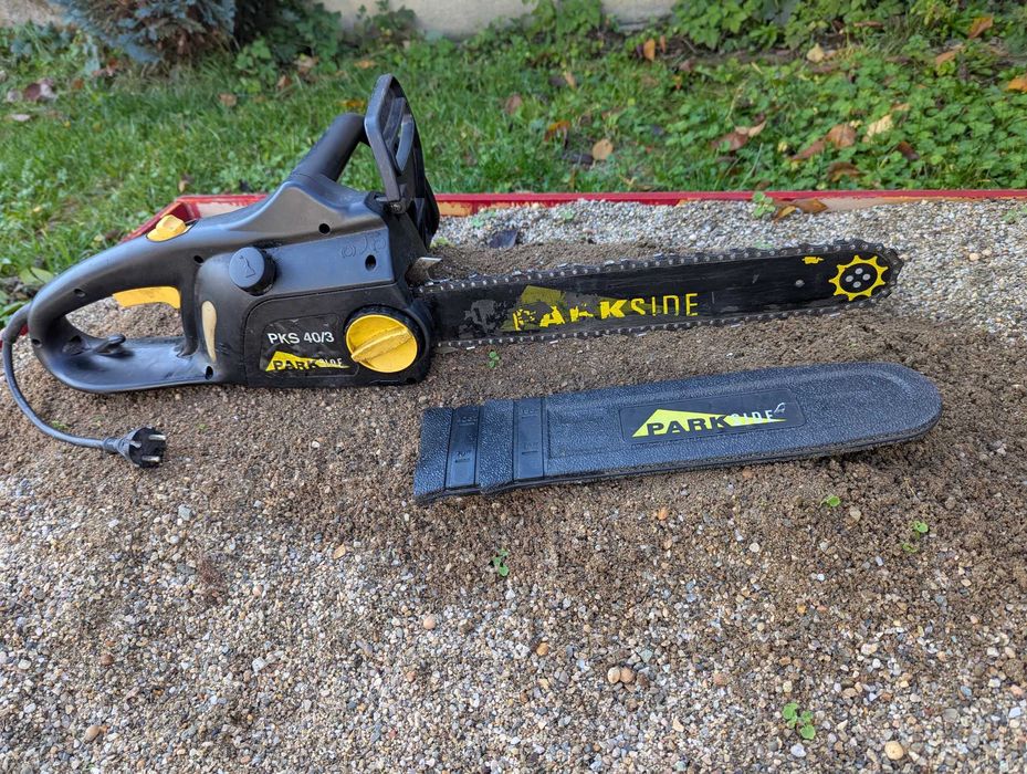 Grizzly , drujba , fierastrau electric cu lant